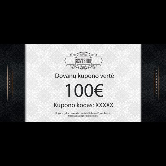 Dovanų kuponas 100€