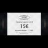 Dovanų kuponas 15€
