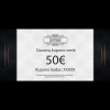Dovanų kuponas 50€
